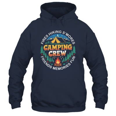Camping Crew 2025 Family Matching Group Friends Men Women Kid Shirt & Tank Top | teecentury