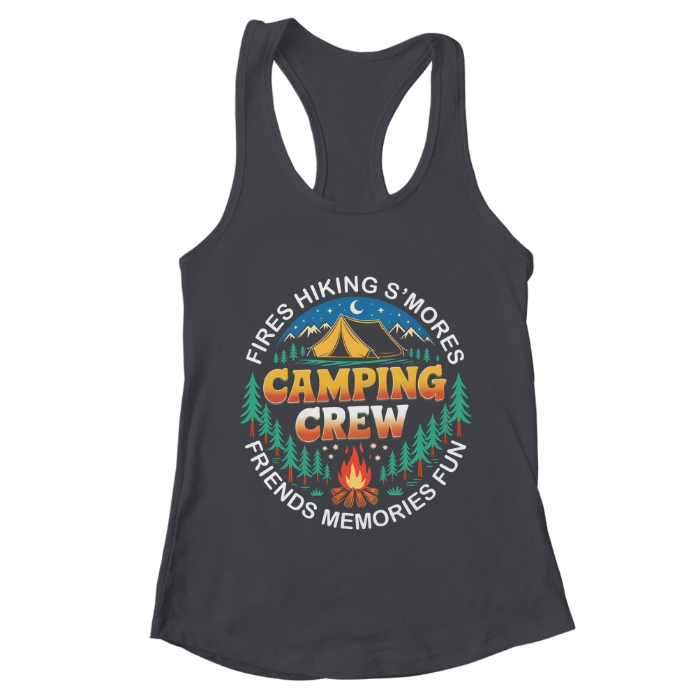 Camping Crew 2025 Family Matching Group Friends Men Women Kid Shirt & Tank Top | teecentury