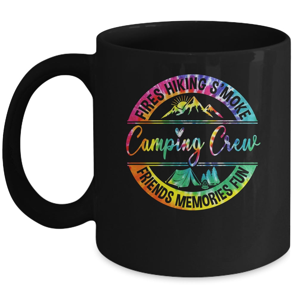 Camping Crew Funny Campfire Camping Life Happy Camper Mug | teecentury