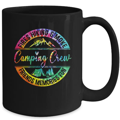 Camping Crew Funny Campfire Camping Life Happy Camper Mug | teecentury