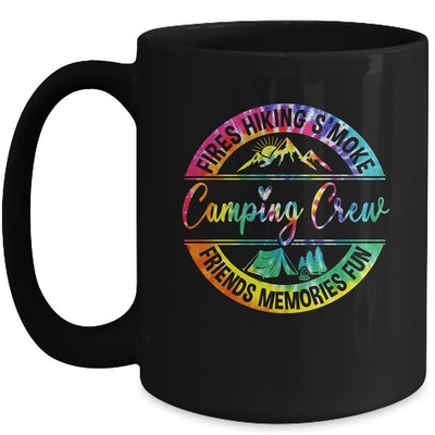 Camping Crew Funny Campfire Camping Life Happy Camper Mug | teecentury