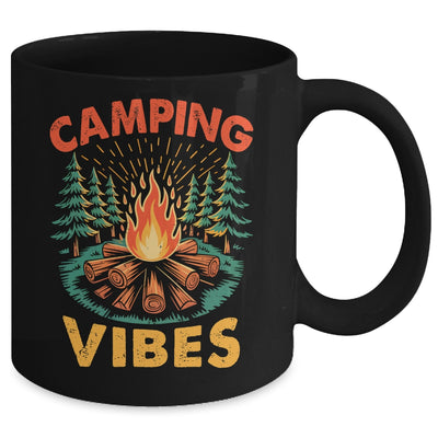 Camping Vibes Nature Lover Camper Camping Day Men Women Mug | teecentury