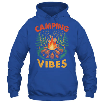 Camping Vibes Nature Lover Camper Camping Day Men Women Shirt & Tank Top | teecentury