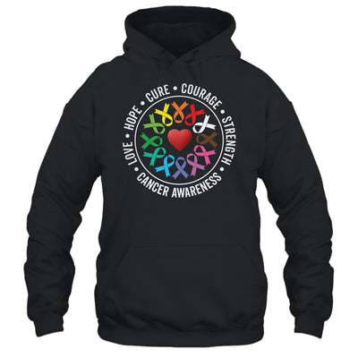 Cancer Awareness Fight Cancer All Color Support Men Women Shirt & Hoodie | teecentury