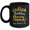 Cancer Birthday Queen Happy Birthday To Me Women Mug | teecentury