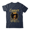 Cancer Queen Birthday Afro Girls Black Zodiac Birthday Shirt & Tank Top | teecentury