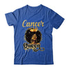 Cancer Queen Birthday Afro Girls Black Zodiac Birthday Shirt & Tank Top | teecentury