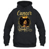 Cancer Queen Birthday Afro Girls Black Zodiac Birthday Shirt & Tank Top | teecentury