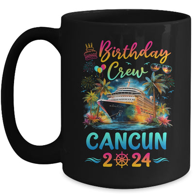 Cancun 2024 Vacation Birthday Crew Trip Matching Group Mug | teecentury