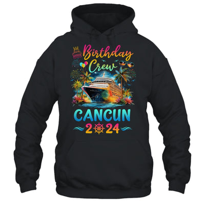 Cancun 2024 Vacation Birthday Crew Trip Matching Group Shirt & Hoodie | teecentury