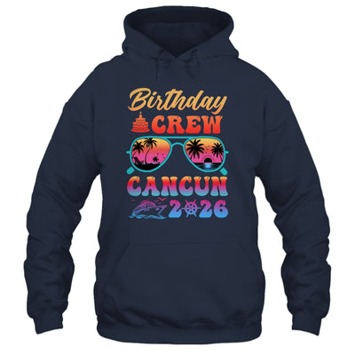 Cancun Birthday Crew Vacation Cruise 2026 Summer Trip Group Shirt & Tank Top | teecentury