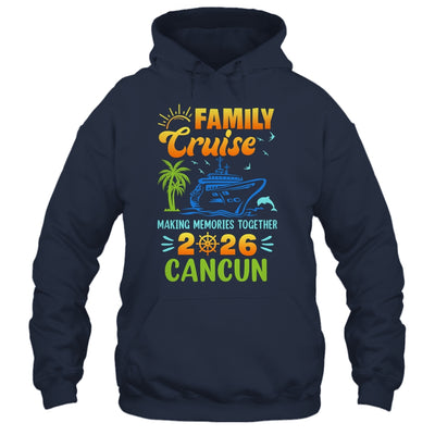 Cancun Cruise 2026 Family Friends Group Vacation Matching Shirt & Tank Top | teecentury
