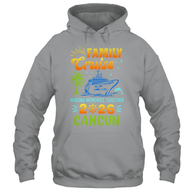 Cancun Cruise 2026 Family Friends Group Vacation Matching Shirt & Tank Top | teecentury