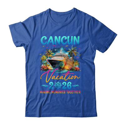 Cancun Family Vacation 2026 Matching Group Summer Shirt & Tank Top | teecentury
