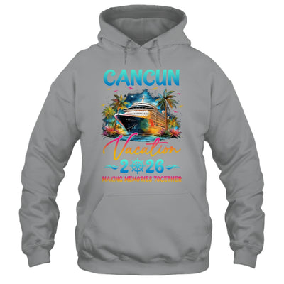 Cancun Family Vacation 2026 Matching Group Summer Shirt & Tank Top | teecentury