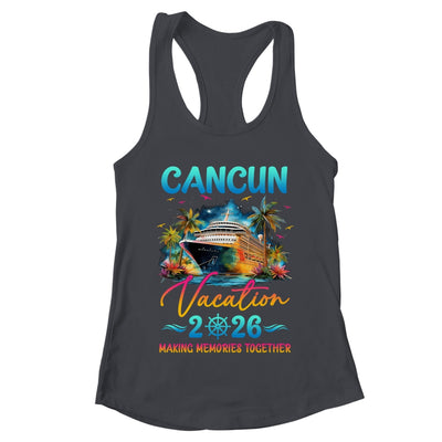Cancun Family Vacation 2026 Matching Group Summer Shirt & Tank Top | teecentury