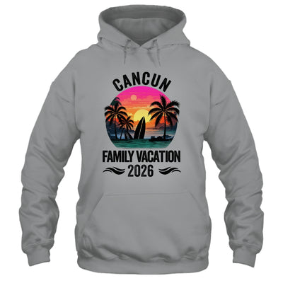Cancun Family Vacation 2026 Matching Outfits Beach Summer Shirt & Tank Top | teecentury