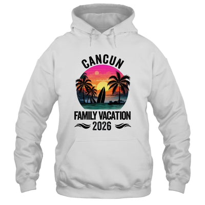 Cancun Family Vacation 2026 Matching Outfits Beach Summer Shirt & Tank Top | teecentury