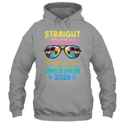 Cancun Family Vacay Vacation 2026 Straight Trippin Shirt & Tank Top | teecentury