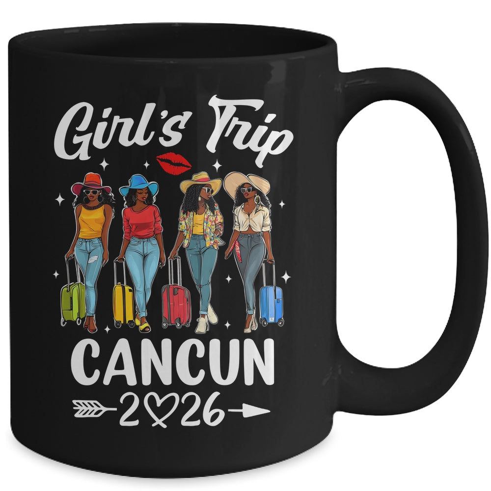 Cancun Girls Trip 2026 Birthday Squad Women Vacation Mug | teecentury