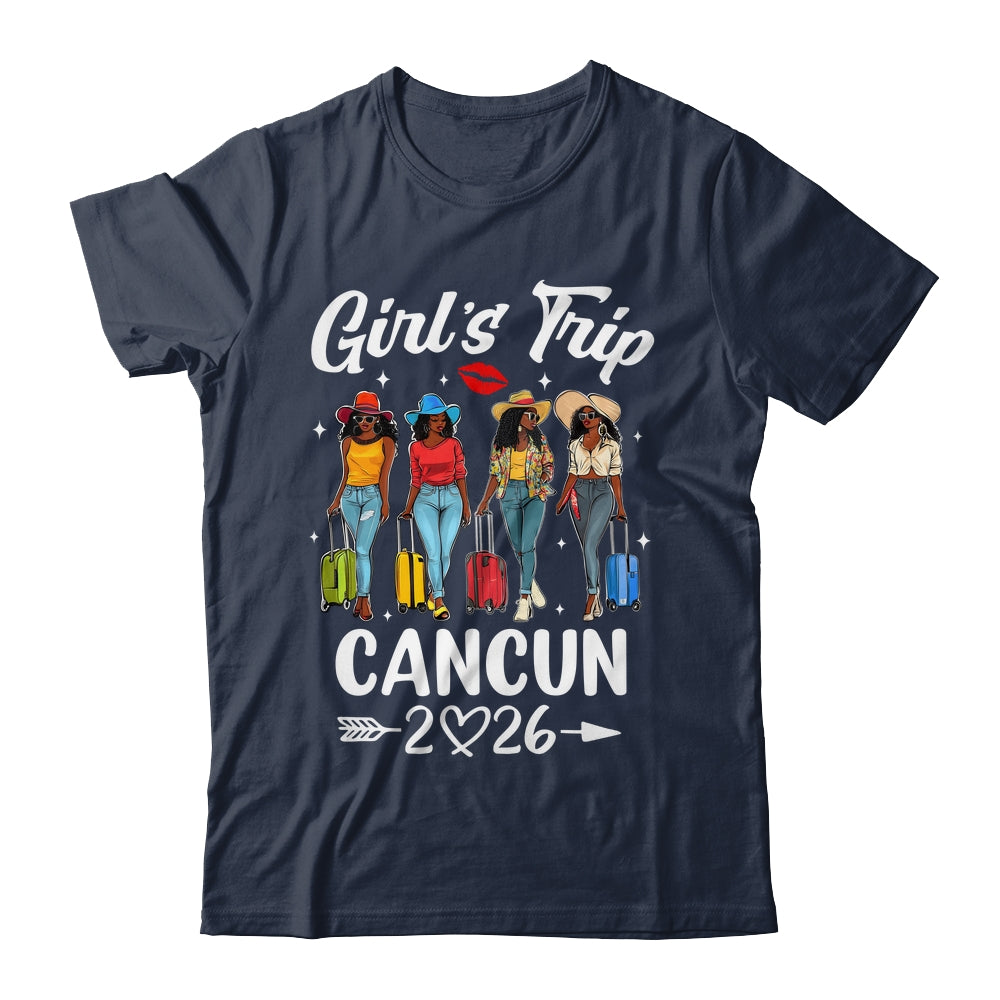 Cancun Girls Trip 2026 Birthday Squad Women Vacation Shirt & Tank Top | teecentury