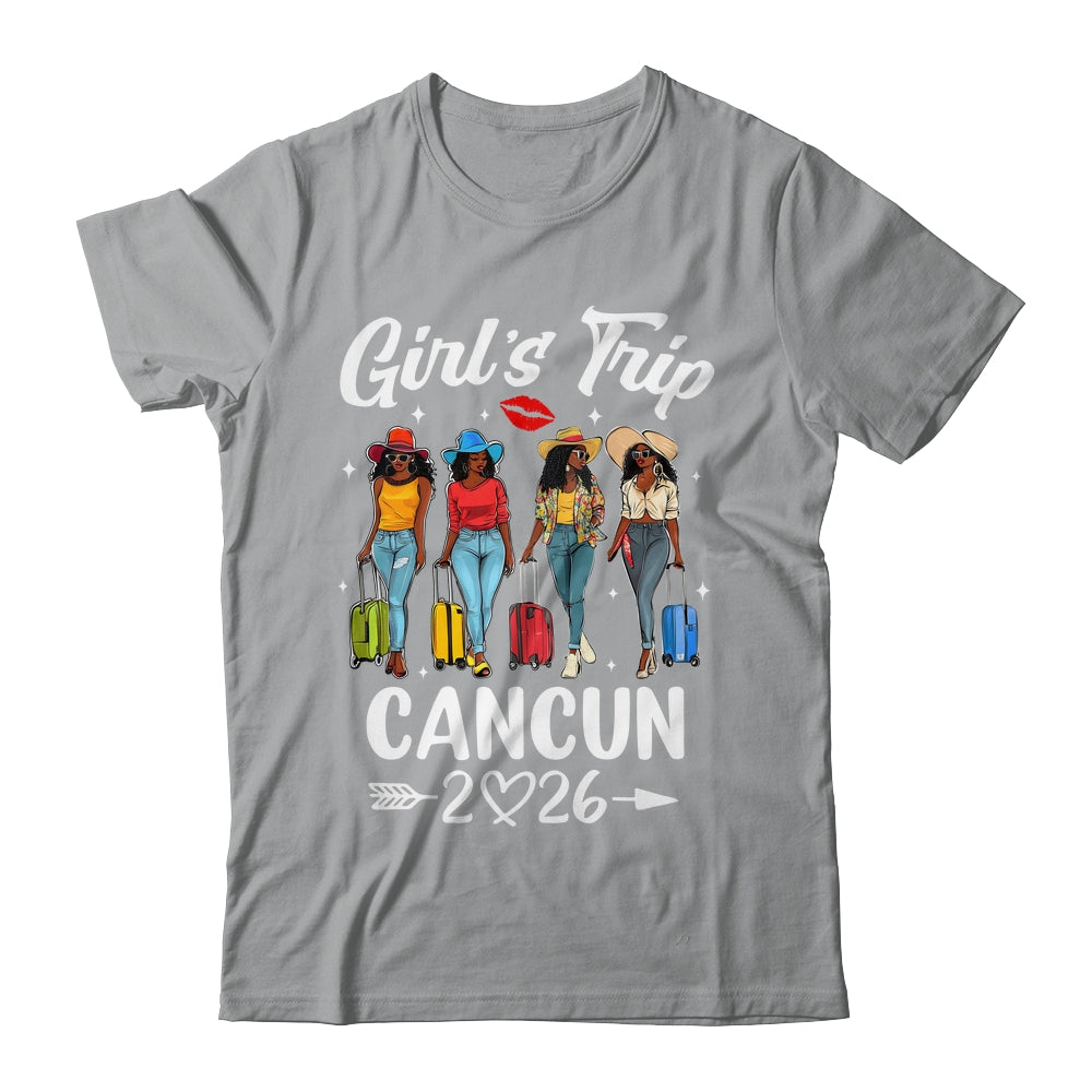 Cancun Girls Trip 2026 Birthday Squad Women Vacation Shirt & Tank Top | teecentury