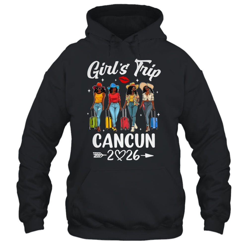 Cancun Girls Trip 2026 Birthday Squad Women Vacation Shirt & Tank Top | teecentury