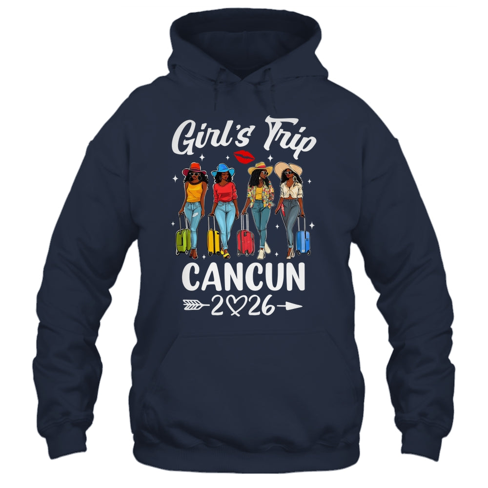 Cancun Girls Trip 2026 Birthday Squad Women Vacation Shirt & Tank Top | teecentury