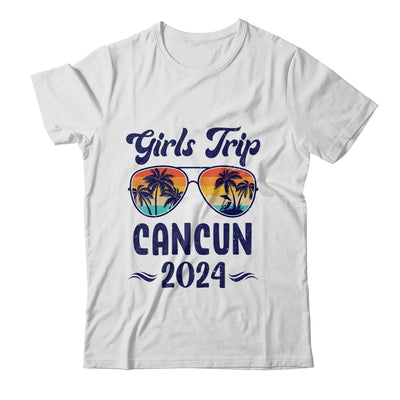 Cancun Girls Trip Beach Vacation 2024 Matching Group Shirt & Tank Top | teecentury