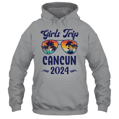 Cancun Girls Trip Beach Vacation 2024 Matching Group Shirt & Tank Top | teecentury