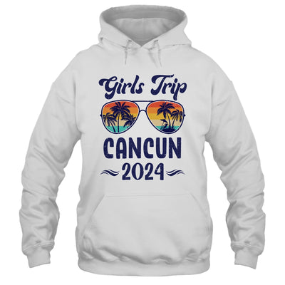 Cancun Girls Trip Beach Vacation 2024 Matching Group Shirt & Tank Top | teecentury