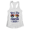 Cancun Girls Trip Beach Vacation 2024 Matching Group Shirt & Tank Top | teecentury