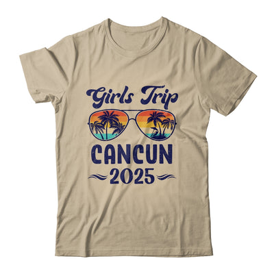 Cancun Girls Trip Beach Vacation 2025 Matching Group Shirt & Tank Top | teecentury