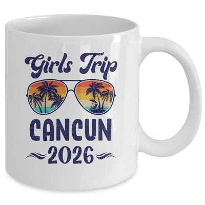 Cancun Girls Trip Beach Vacation 2026 Matching Group Mug | teecentury