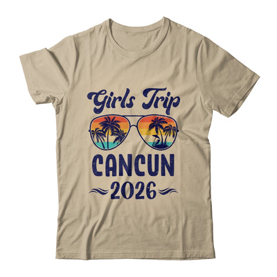 Cancun Girls Trip Beach Vacation 2026 Matching Group Shirt & Tank Top | teecentury