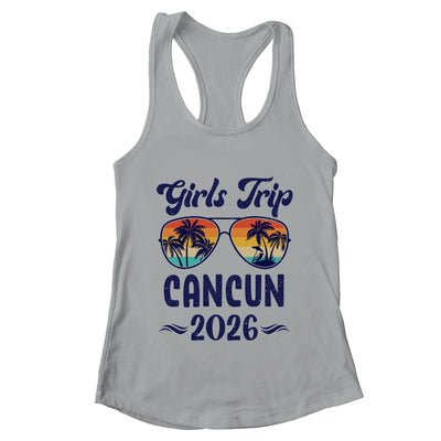 Cancun Girls Trip Beach Vacation 2026 Matching Group Shirt & Tank Top | teecentury