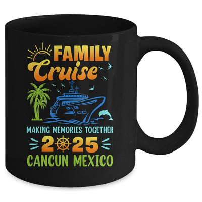 Cancun Mexico Cruise 2025 Family Friends Group Vacation Matching Mug | teecentury