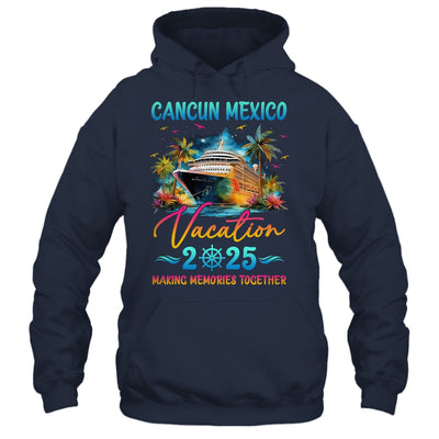 Cancun Mexico Family Vacation 2025 Matching Group Summer Shirt & Tank Top | teecentury