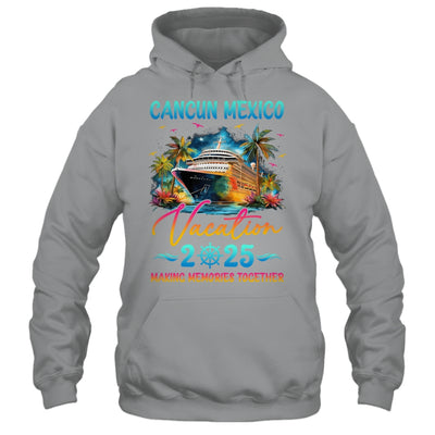 Cancun Mexico Family Vacation 2025 Matching Group Summer Shirt & Tank Top | teecentury
