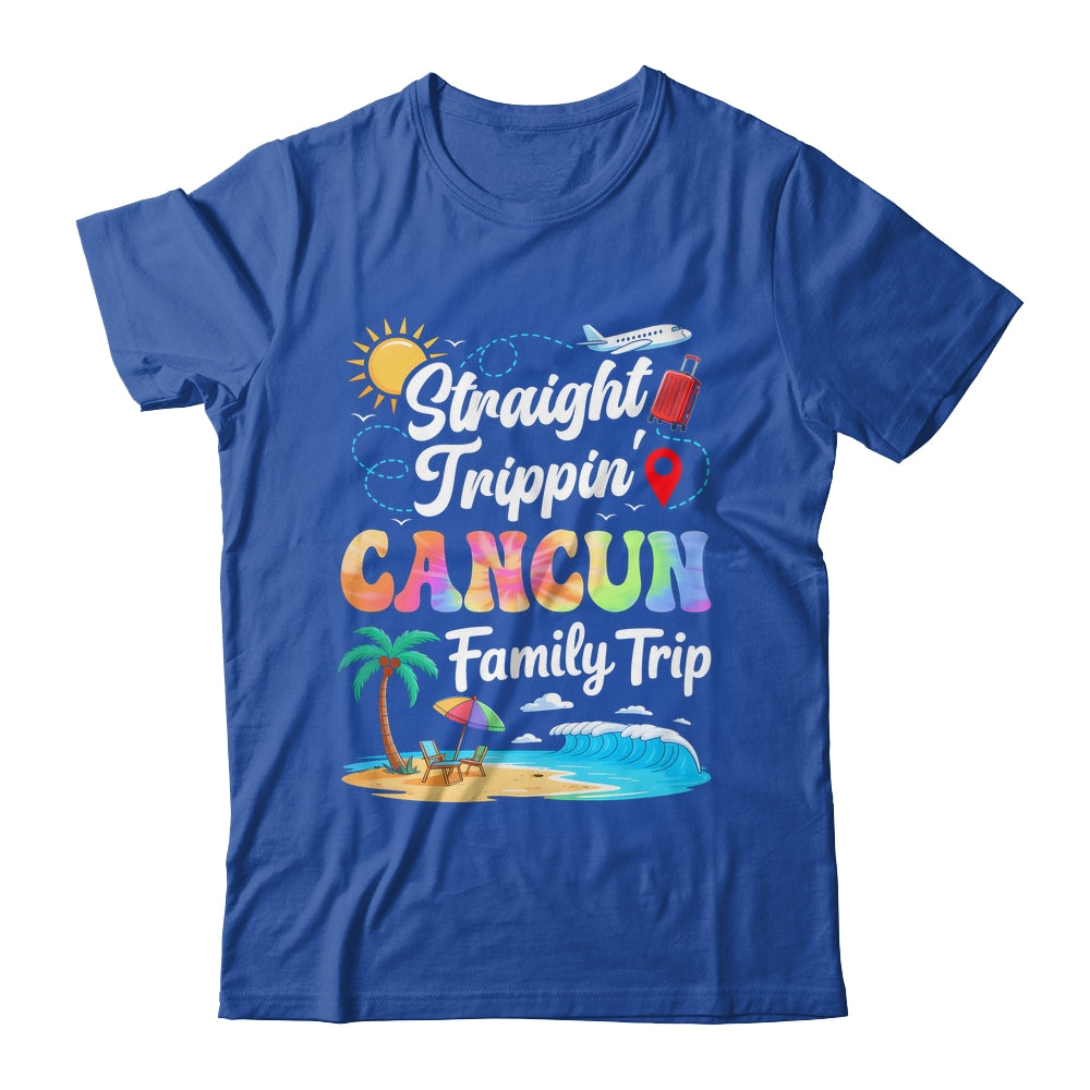 Cancun Mexico Family Vacation 2025 Straight Trippin Trip Shirt & Tank Top | teecentury
