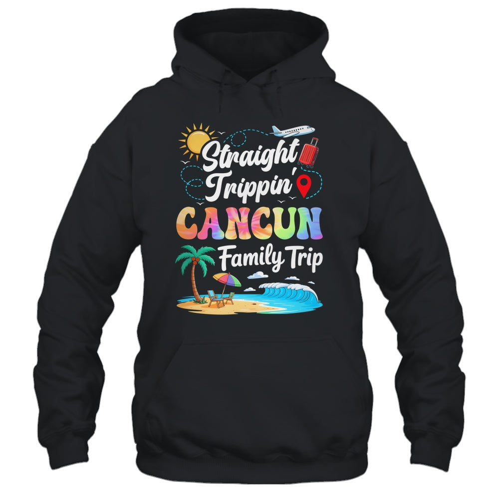 Cancun Mexico Family Vacation 2025 Straight Trippin Trip Shirt & Tank Top | teecentury