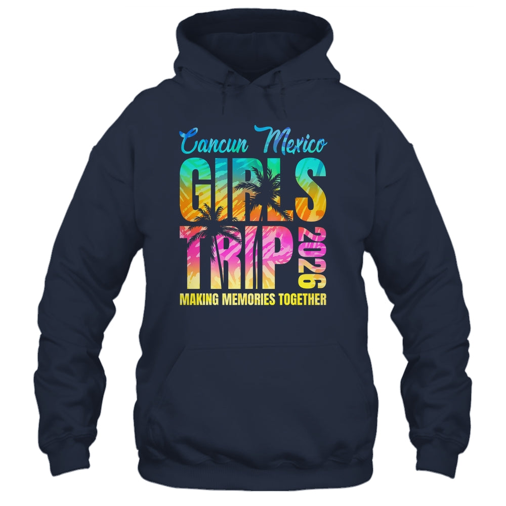 Cancun Mexico Girls Trip 2026 Vacation Weekend Matching Summer Shirt & Tank Top | teecentury
