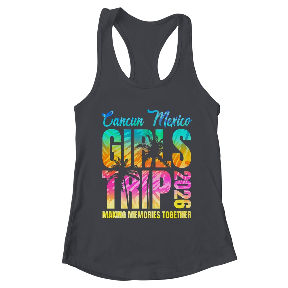 Cancun Mexico Girls Trip 2026 Vacation Weekend Matching Summer Shirt & Tank Top | teecentury