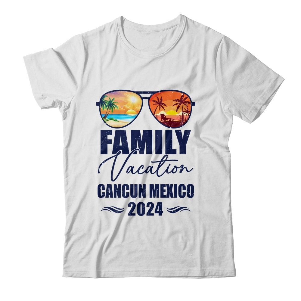 Cancun Mexico Matching Family Vacation 2024 Making Memories Shirt & Tank Top | teecentury