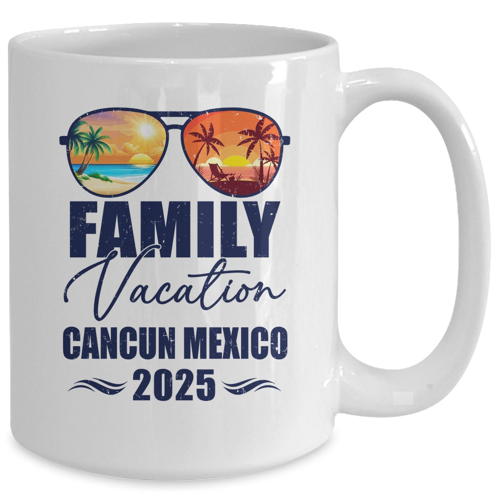 Cancun Mexico Matching Family Vacation 2025 Making Memories Mug | teecentury