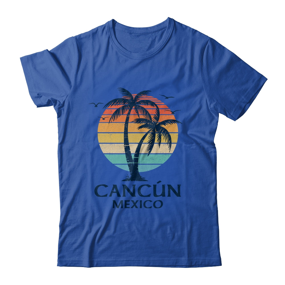 Cancun Mexico Souvenir Beach Sunset Vintage Women Men Shirt & Tank Top | teecentury