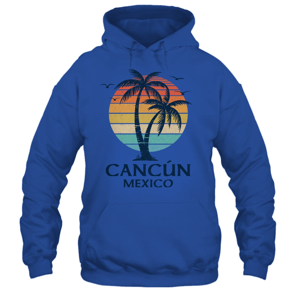 Cancun Mexico Souvenir Beach Sunset Vintage Women Men Shirt & Tank Top | teecentury