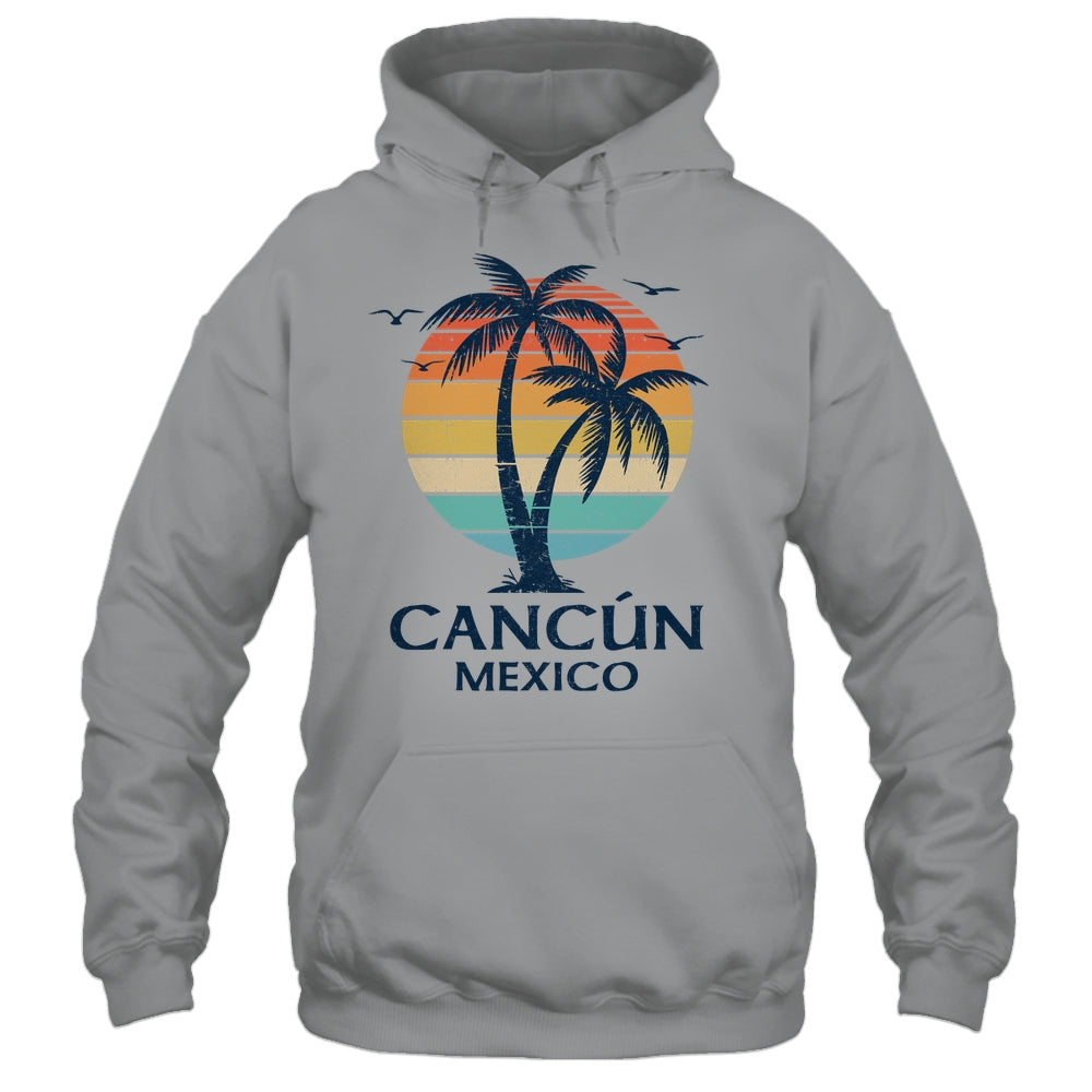 Cancun Mexico Souvenir Beach Sunset Vintage Women Men Shirt & Tank Top | teecentury