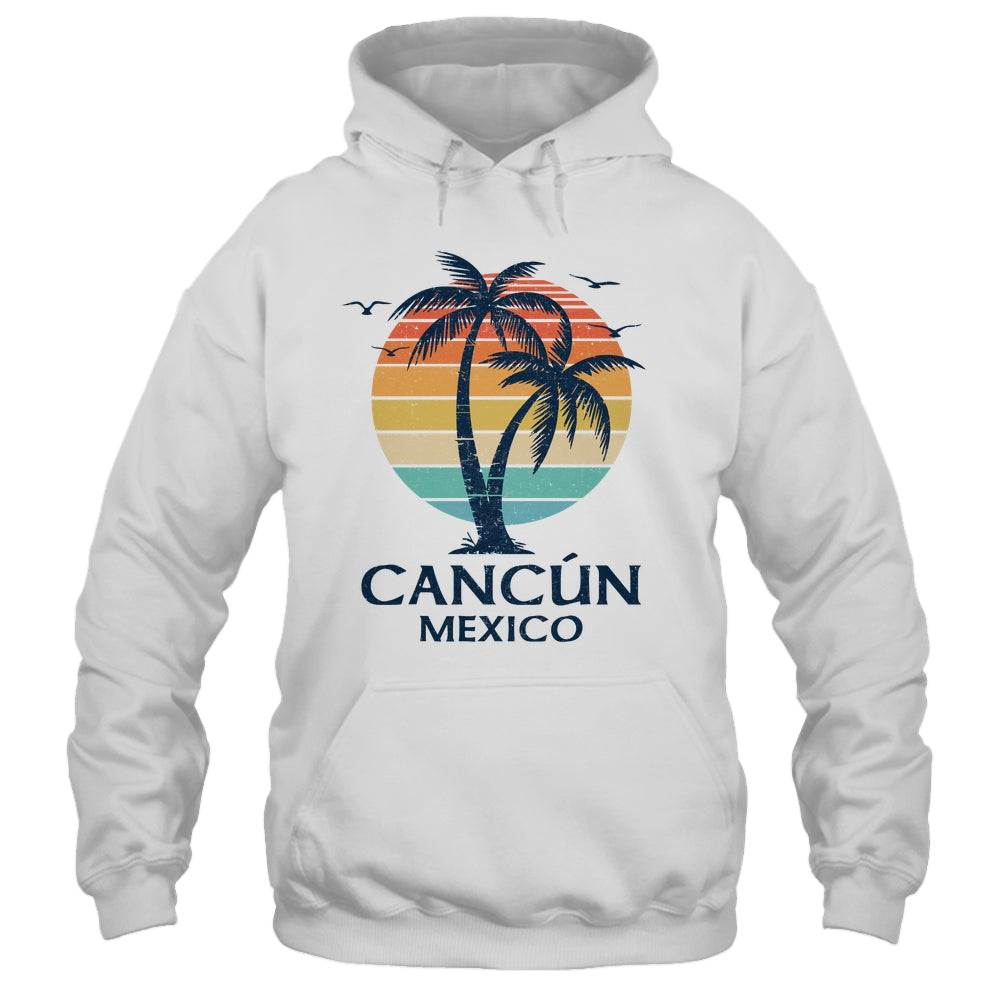 Cancun Mexico Souvenir Beach Sunset Vintage Women Men Shirt & Tank Top | teecentury