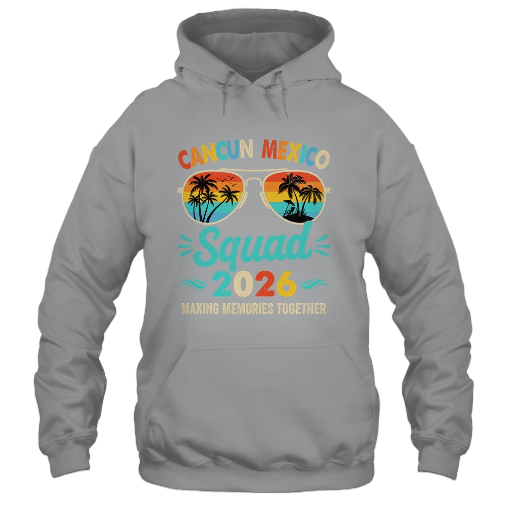Cancun Mexico Squad 2026 Vacation Friends Family Matching Group Shirt & Tank Top | teecentury
